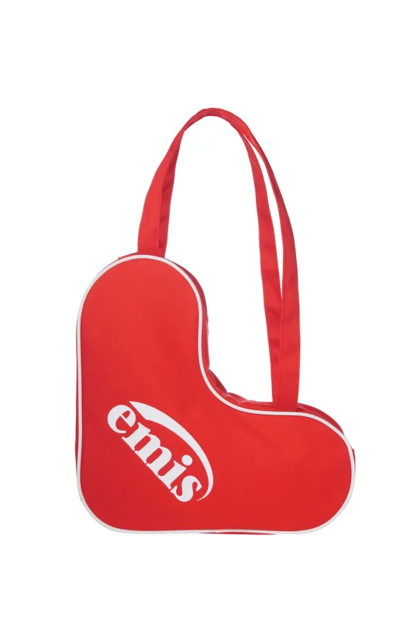 CURVY SHOULDER BAG-RED