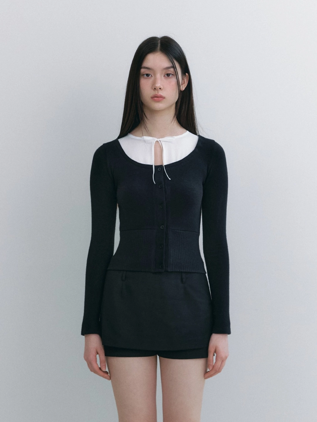 낫유어로즈 Kate top (Black) 상품 이미지 2