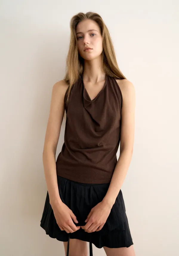 AILEY HALTERNECK TOP
