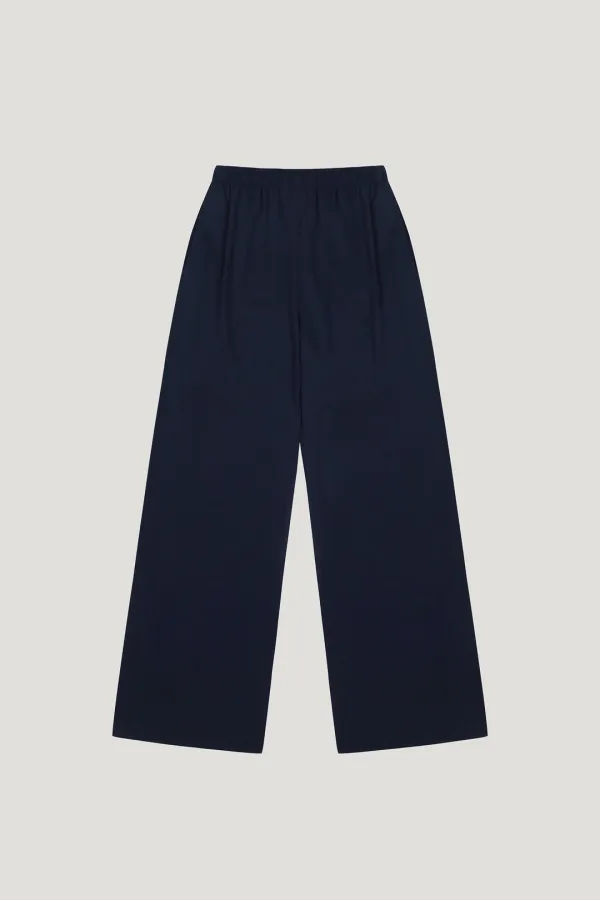 Check Waist Lounge Pants (navy)