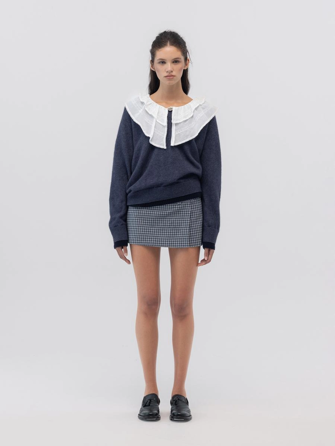 글로니 POLLY WRAP SKORT (BLUE) 상품 이미지 1