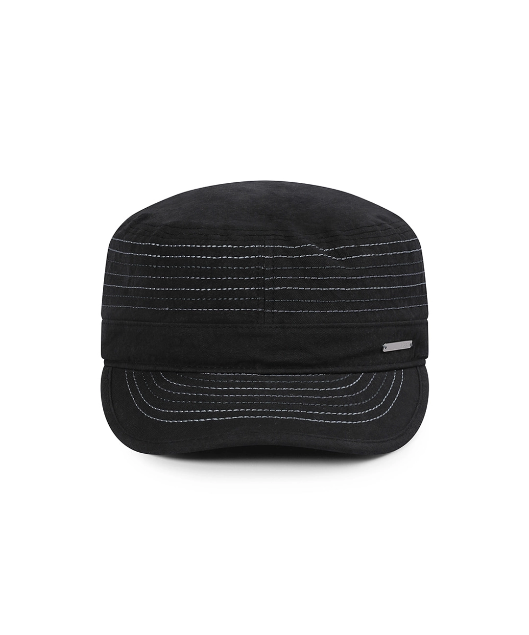미세키서울 Stitch work cap BLACK 상품 이미지 1