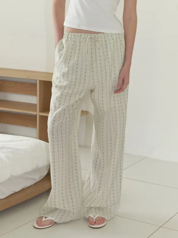 Liv banding pants (sage)