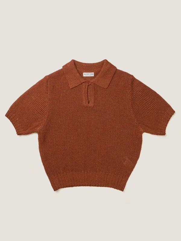 LOW GAUGE SKIPPER SWEATER New Season [ Terracotta Red ]
