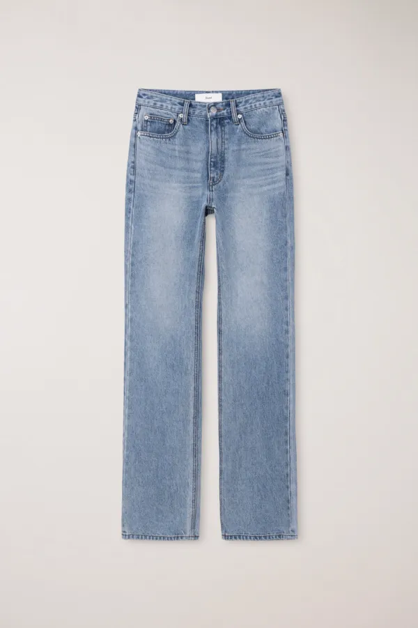 REFINED FLARED JEANS LIGHT BLUE_UDPA6C206B1