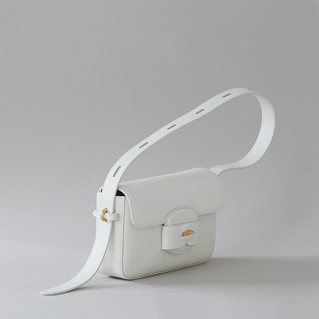 PENNY BAG_CLEAR WHITE