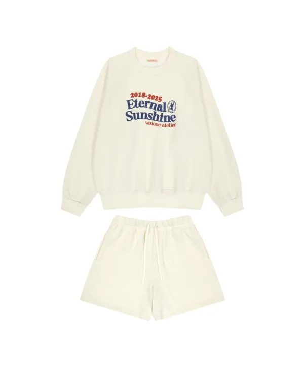 [세트] Eternal sunshine 스웨트 셋업(one color)