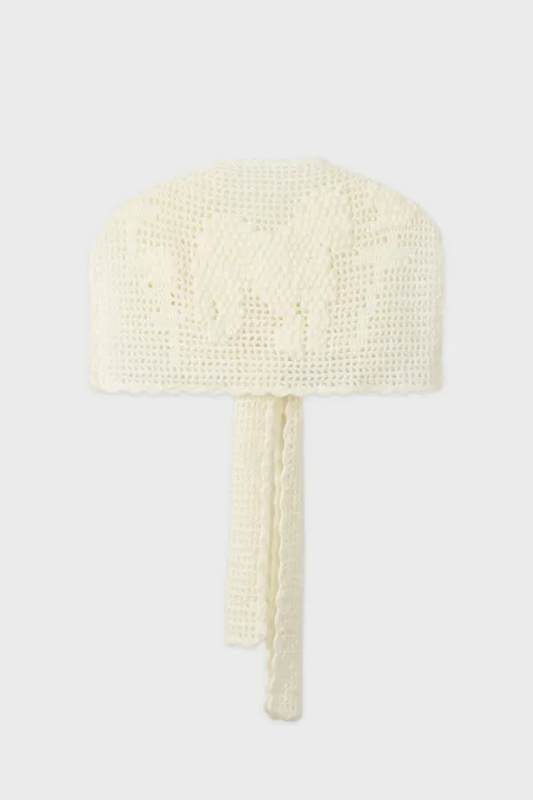 SN Horse Handmade Muffler (Ivory)