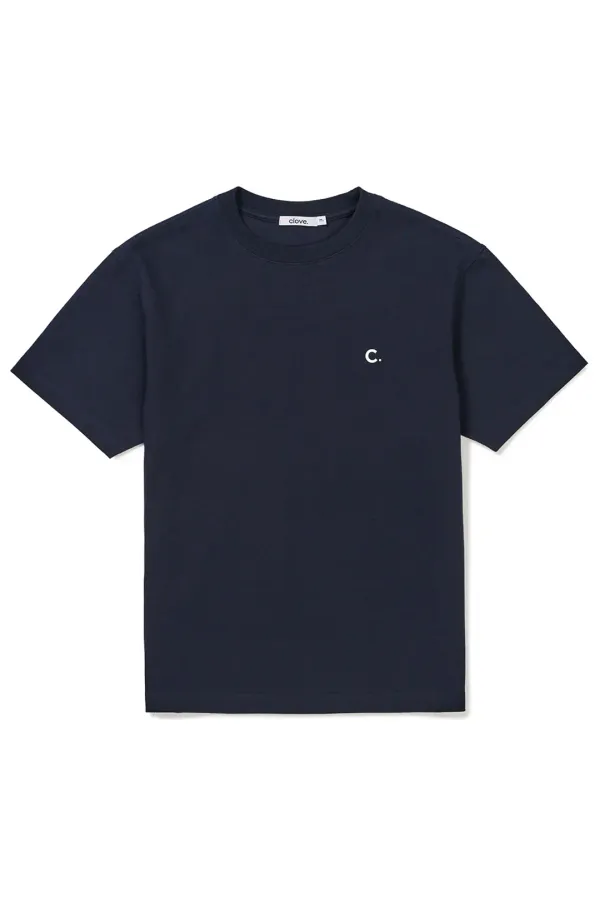 [24SS Clove] Swim Graphic T-Shirt (Navy)