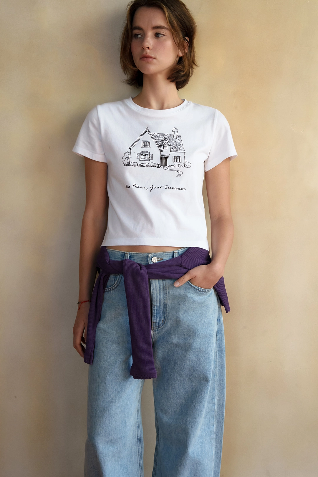 샤드라마 MAISON DE SUMMER T-SHIRT [WHITE] 상품 이미지 2