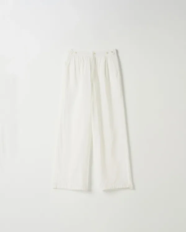 Tencel Wide Pants [WHITE]