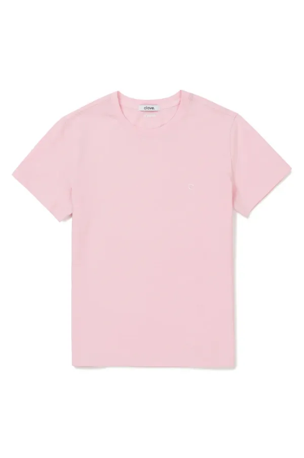 [24SS clove] Daily Fitted T-Shirt (Pink)
