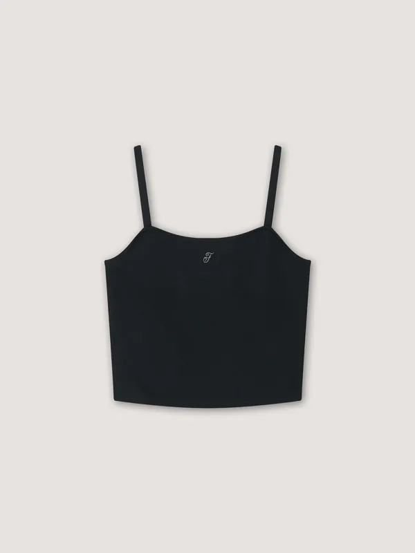 Silk Knit Sleeveless - Black