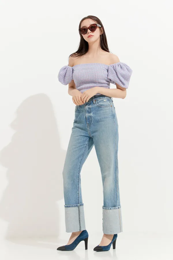 NO.13 TOP - BLUE