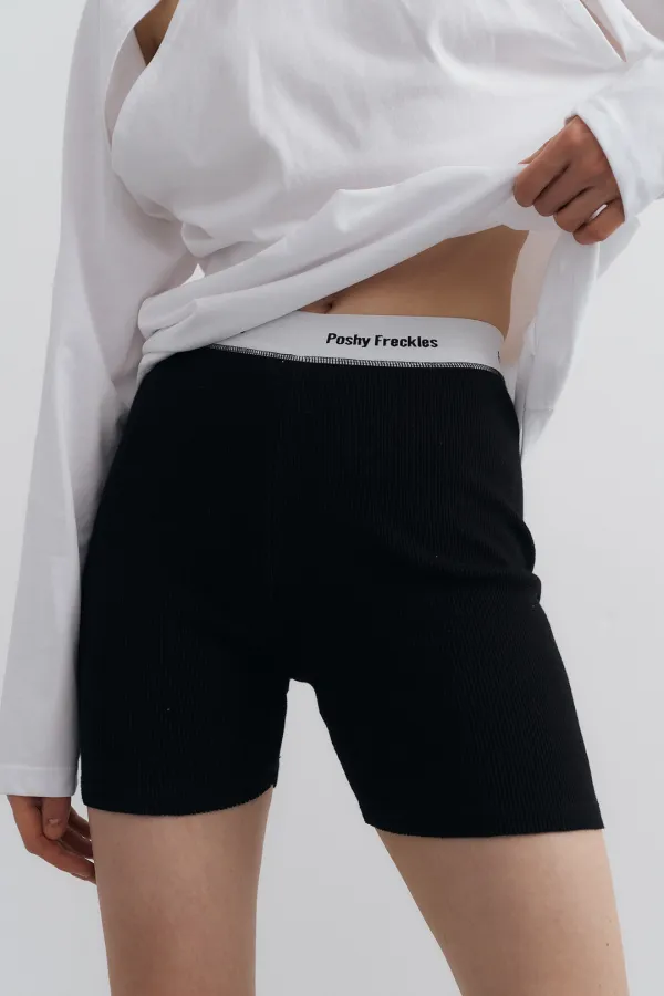 PoF Biker Shorts_Black