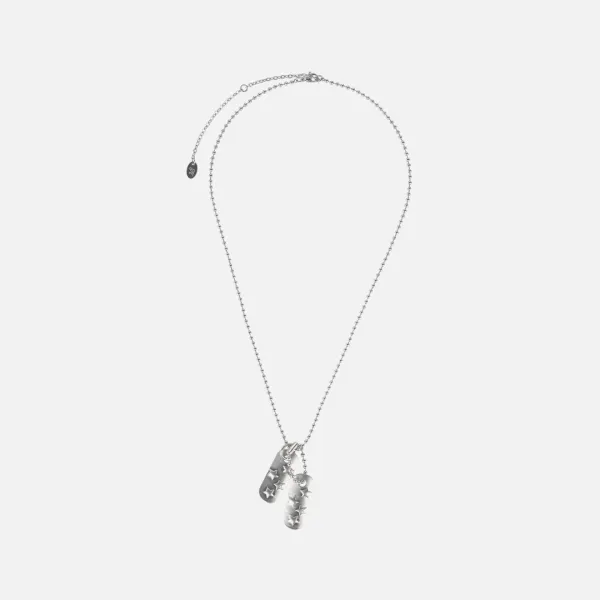 star tag necklace-silver