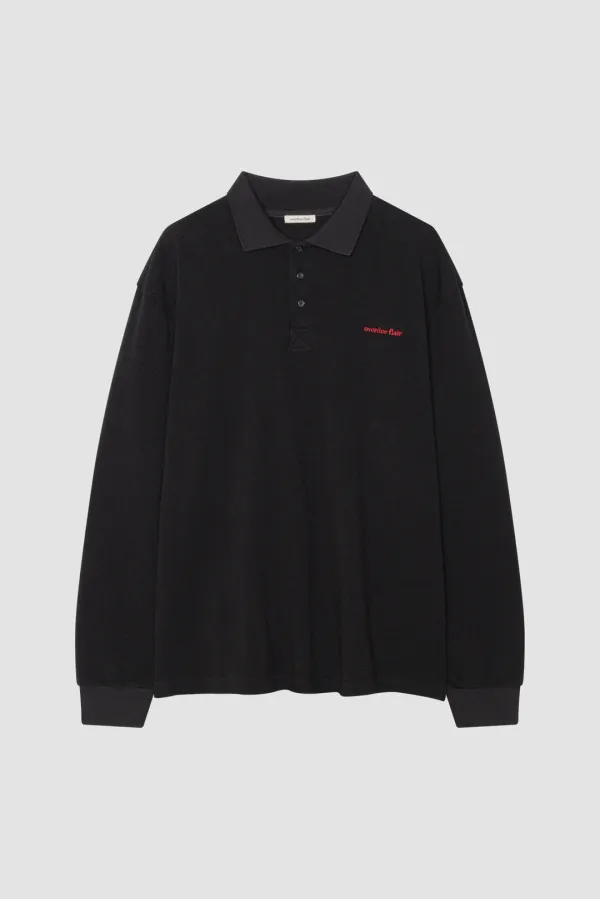 VINTAGE PIQUE T-SHIRT_VINTAGE BLACK