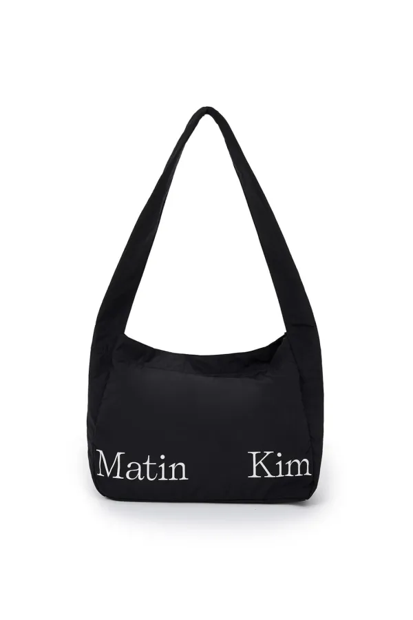 MATIN CRISP BIG ECOBAG IN BLACK