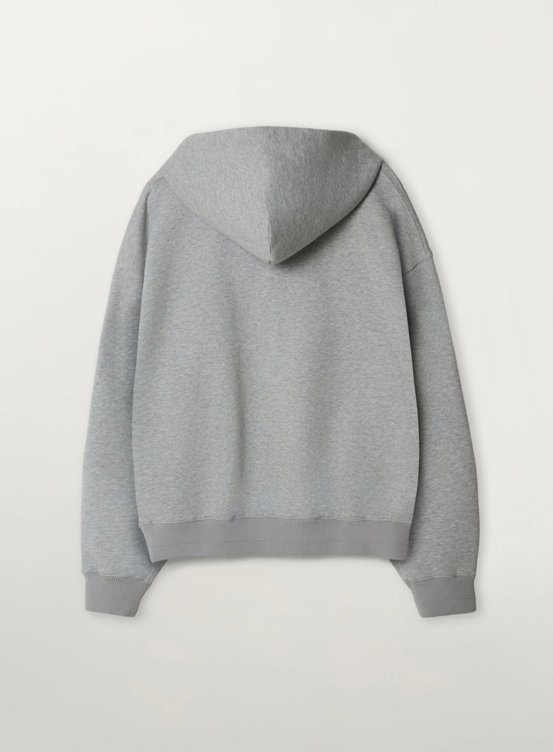 세터 [RIIZE\'s Pick] Loren Small Logo Rivet Hoodie - Melange Gray 상품 이미지 3
