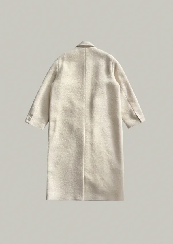 overfit alpaca single coat