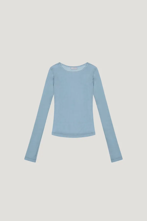 Soft Tencel Tee (skyblue)