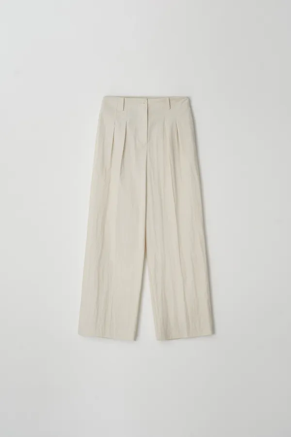 [2nd] Olin Pintuck Wide Pants