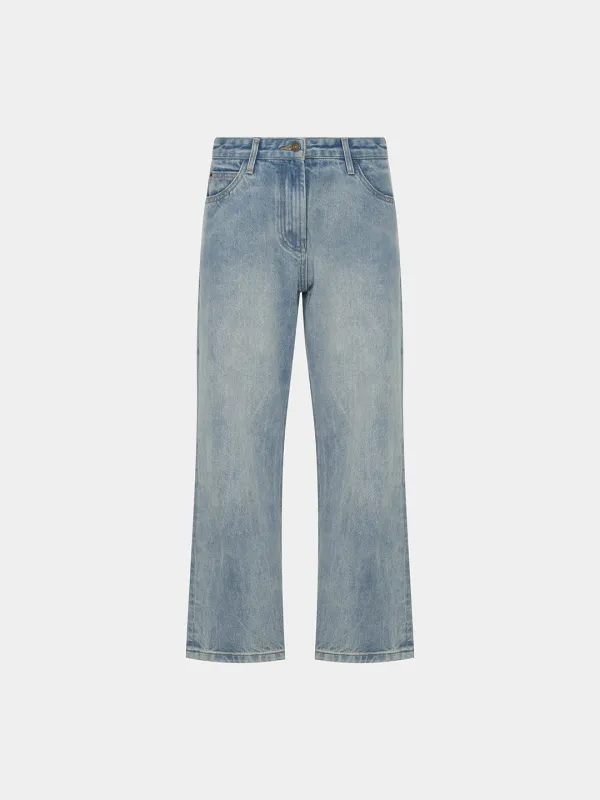 Kellman straight DN - Washed blue
