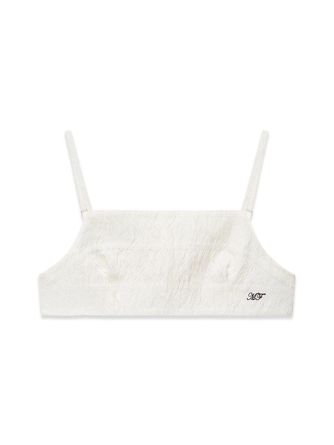 마가린핑거스 ROSE JACQUARD BRA TOP (IVORY) 상품 이미지 3