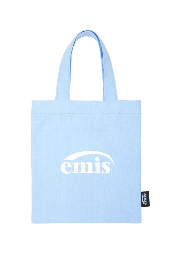 SILVER LOGO MINI ECO BAG-SKY BLUE