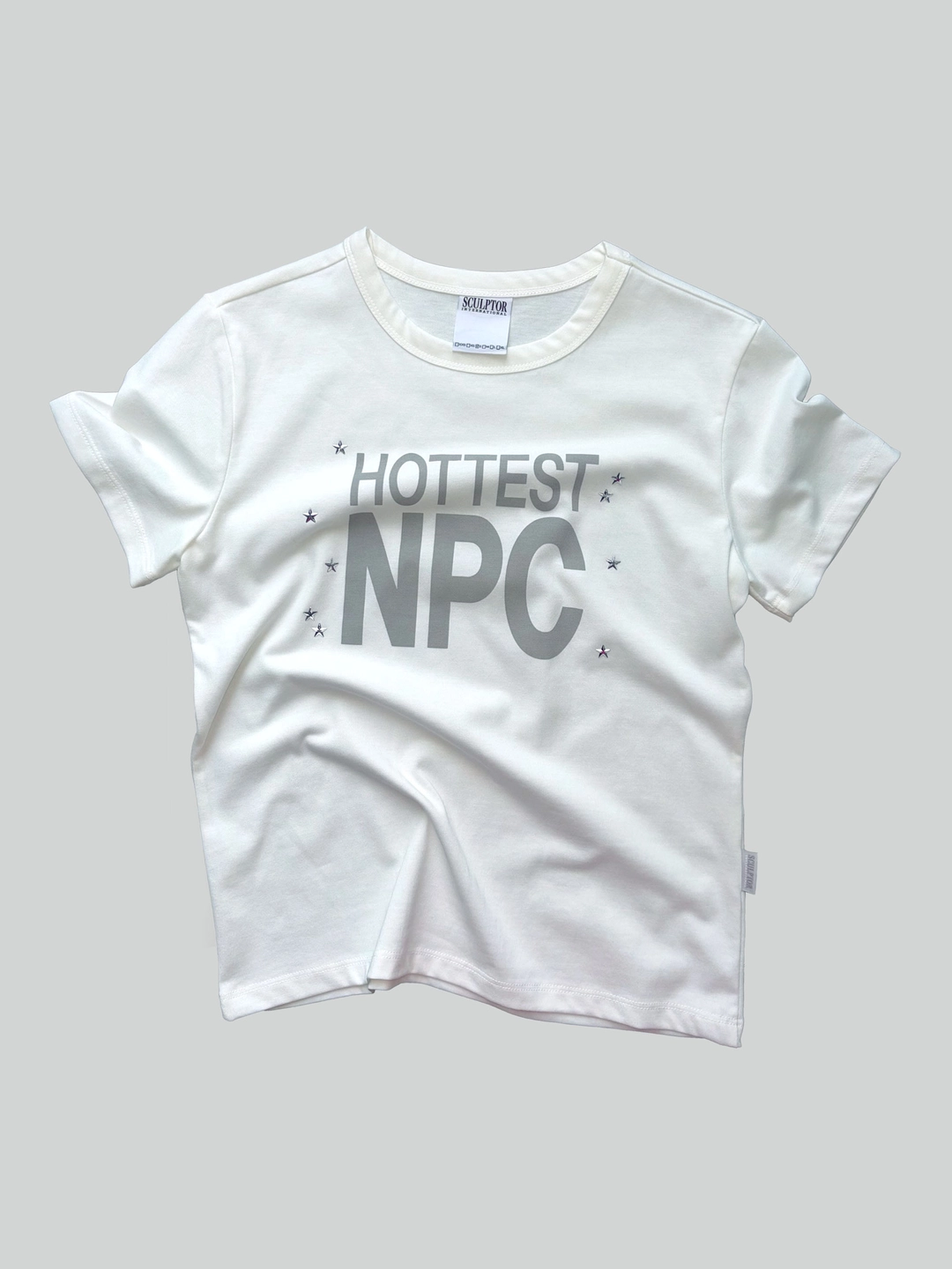 스컬프터 Hottest NPC Tee White 상품 이미지 1