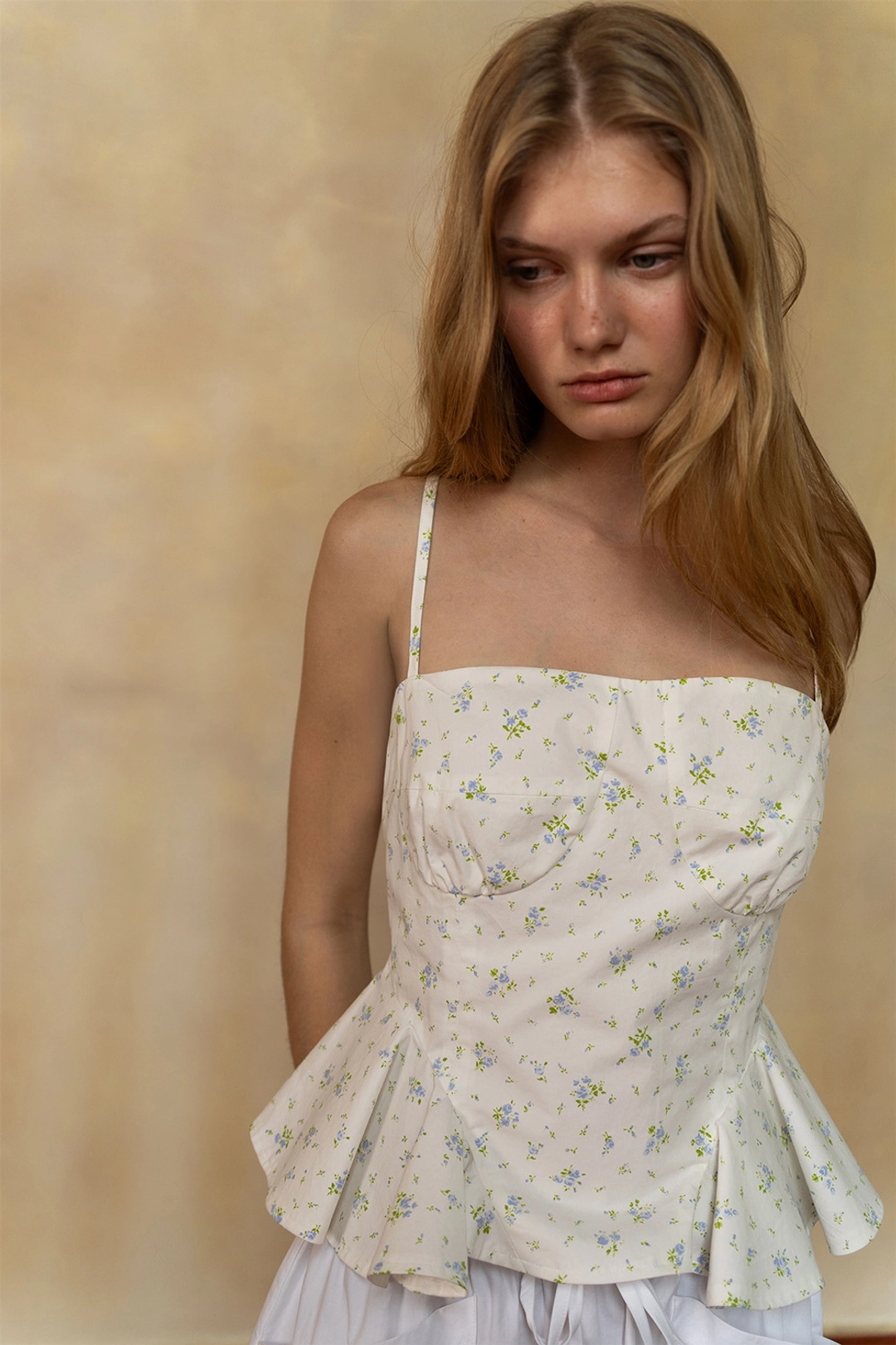 위드아웃썸머 Flower cotton sleeveless 상품 이미지 2