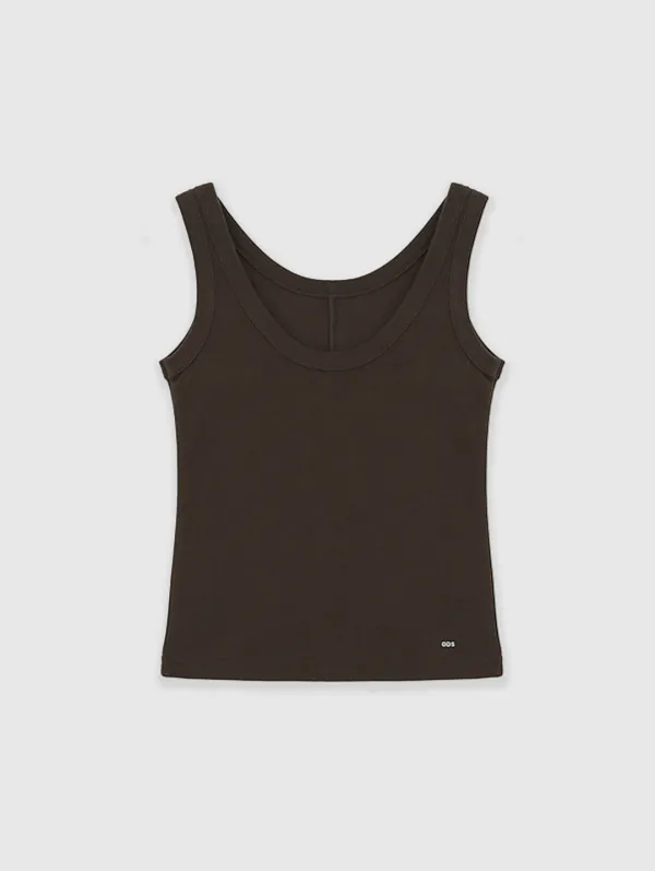 2nd 예약주문 [Essential] Dual Tank Top (Brown)