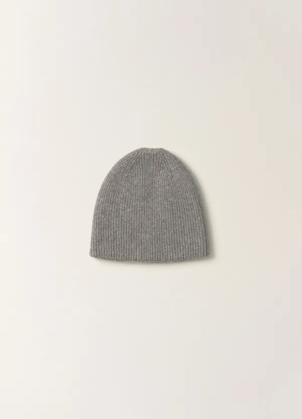 Bisou baby alpaca beanie (Light gray)