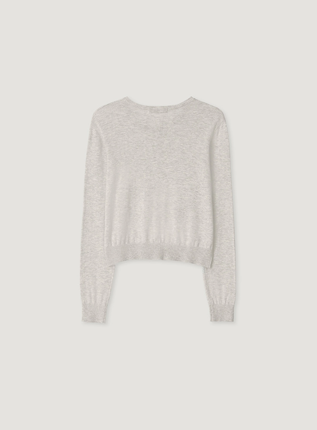 망고매니플리즈 MOLLI ROUND CARDIGAN_GREY 상품 이미지 1