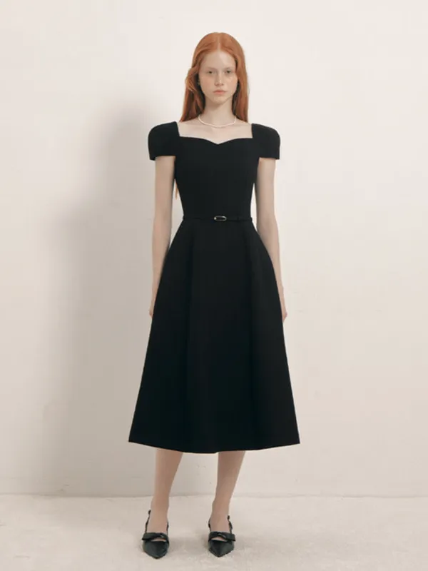 Classic Heart Wave Dress(2color)