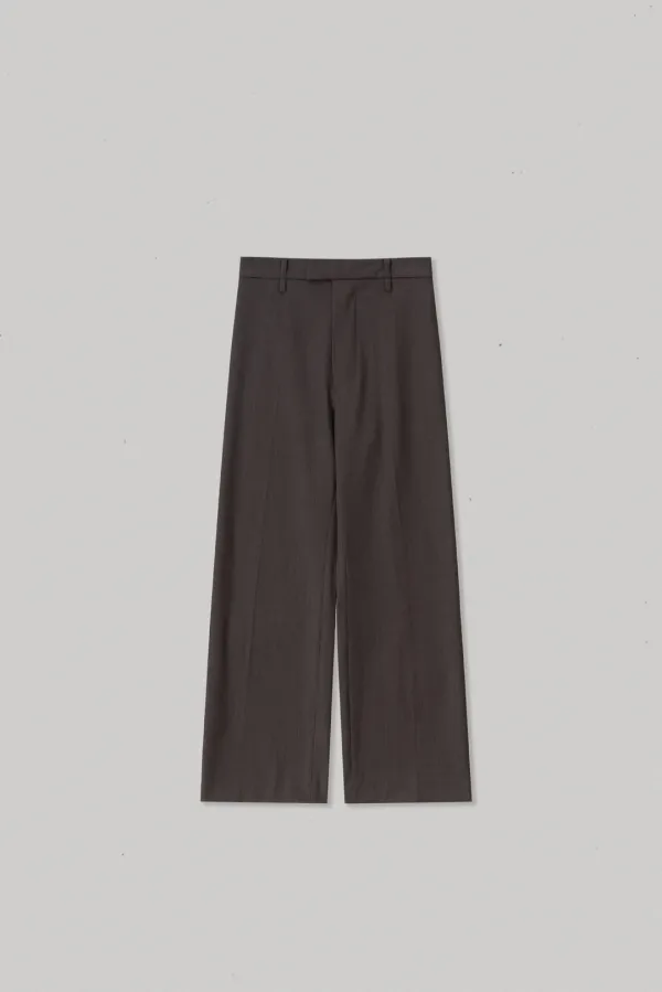 24472_Tailored Dark Brown Wide Slacks [ New Season / 10% DC ] 17일 PM 5 마감