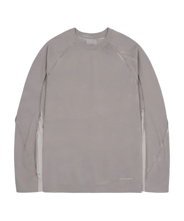 CONTRAST LONG SLEEVE [GREY]