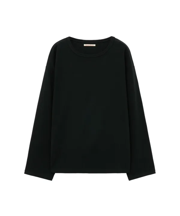 A3553 에센셜 롱 슬리브_Black