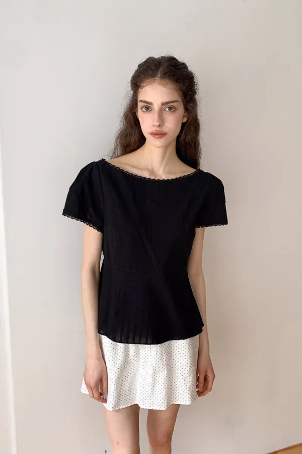 Dewy Blouse / Black
