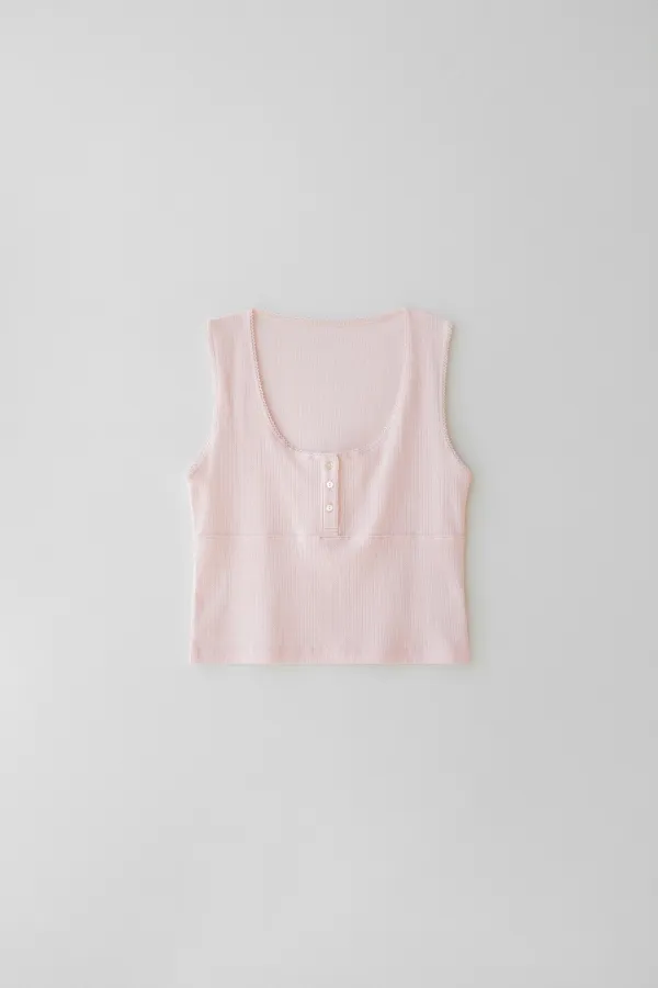 Lazy punching sleeveless (pink)