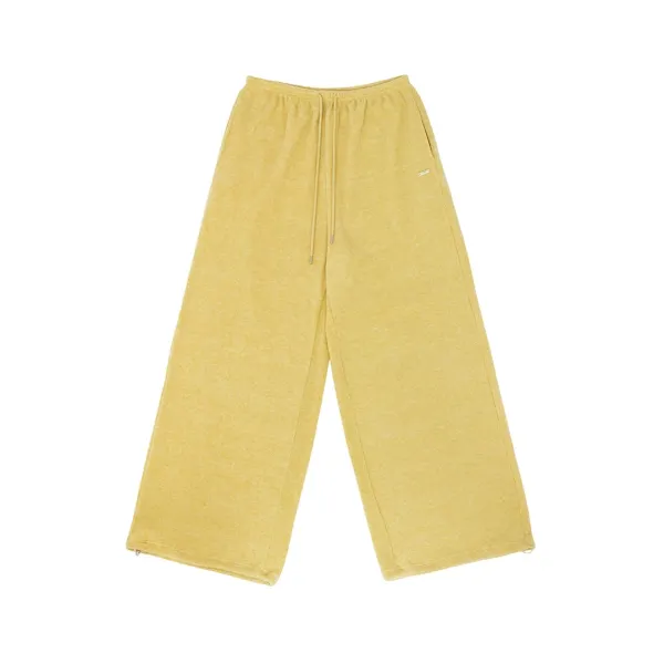 Mellow Fleece Jogger Pants (mustard yellow)