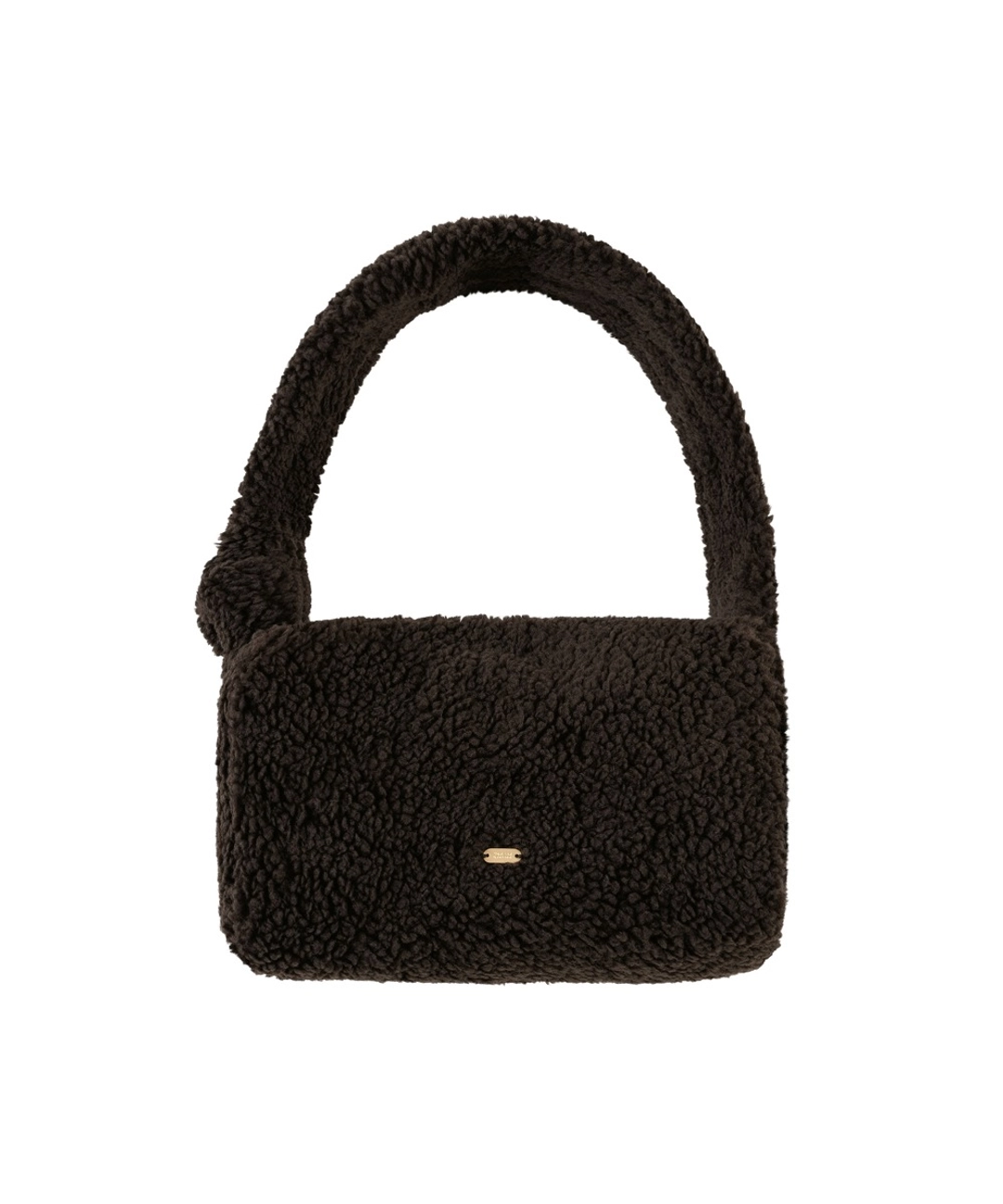 반원 아뜰리에 B3019 양털 스퀘어백_Dark brown 상품 이미지 3