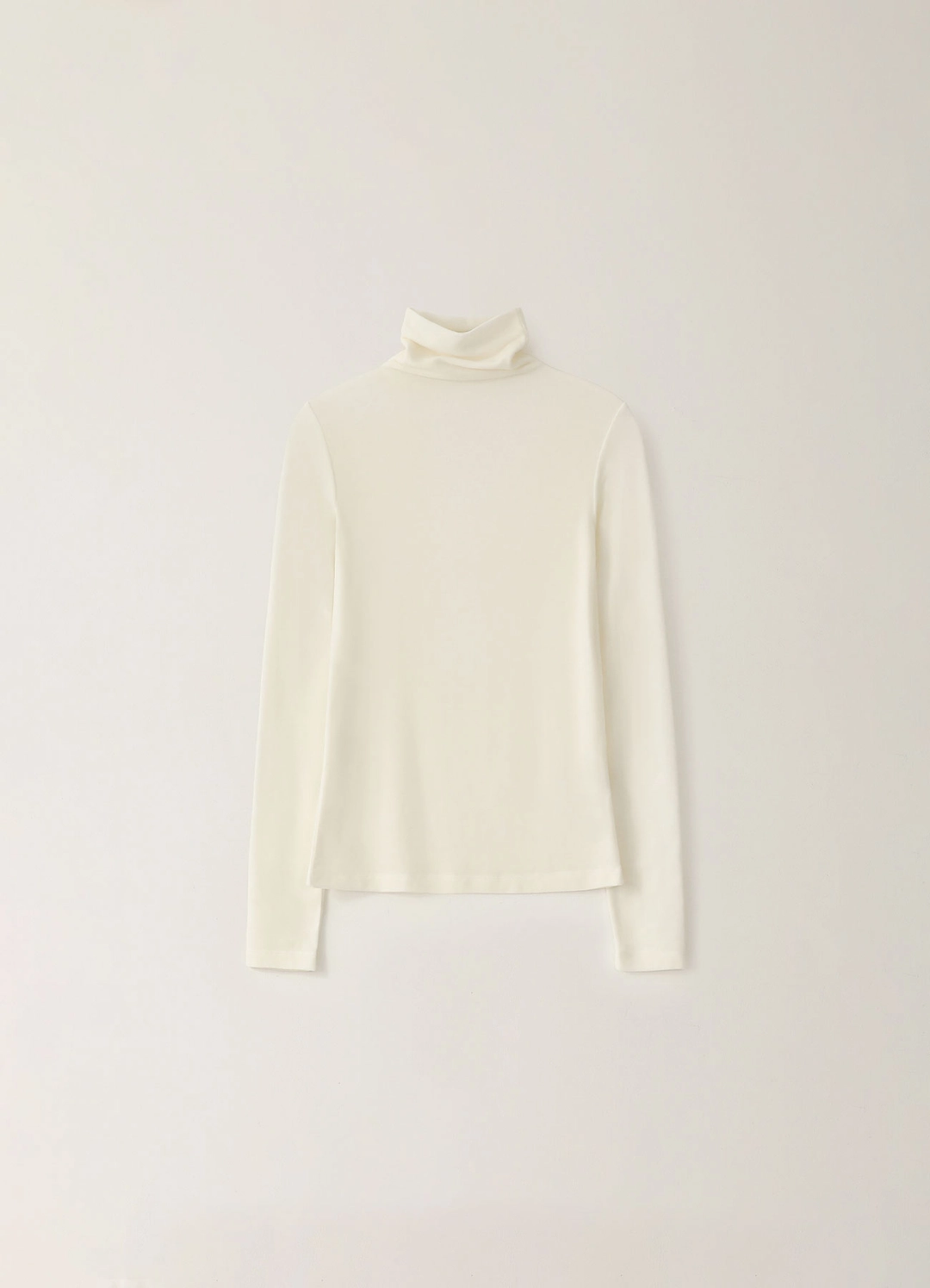 페블엠 Wool Soft Turtleneck - Ivory 상품 이미지 1