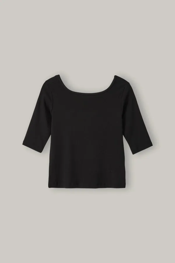 Archive Boatneck Tee(Black)