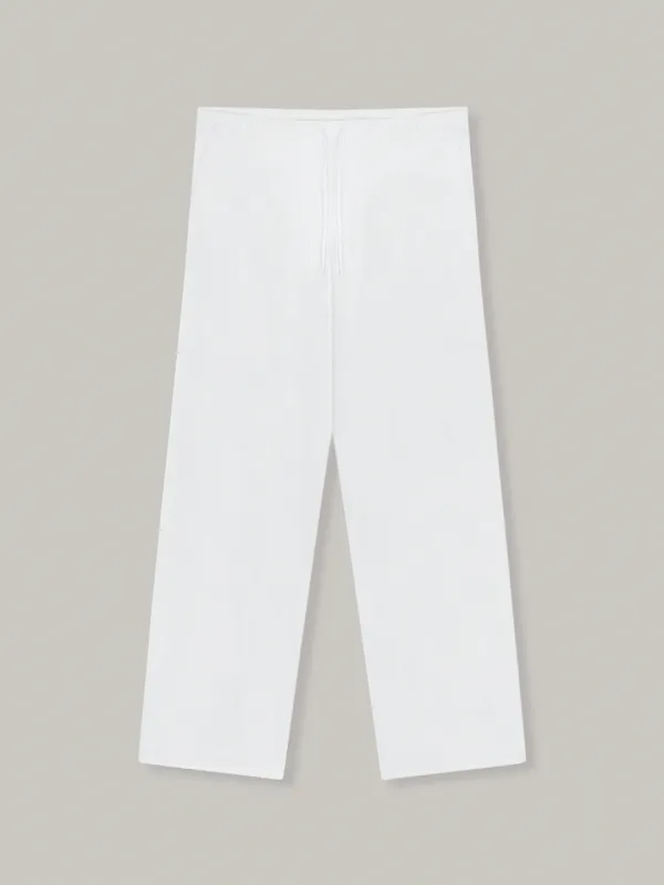 drawstring pants (ivory)