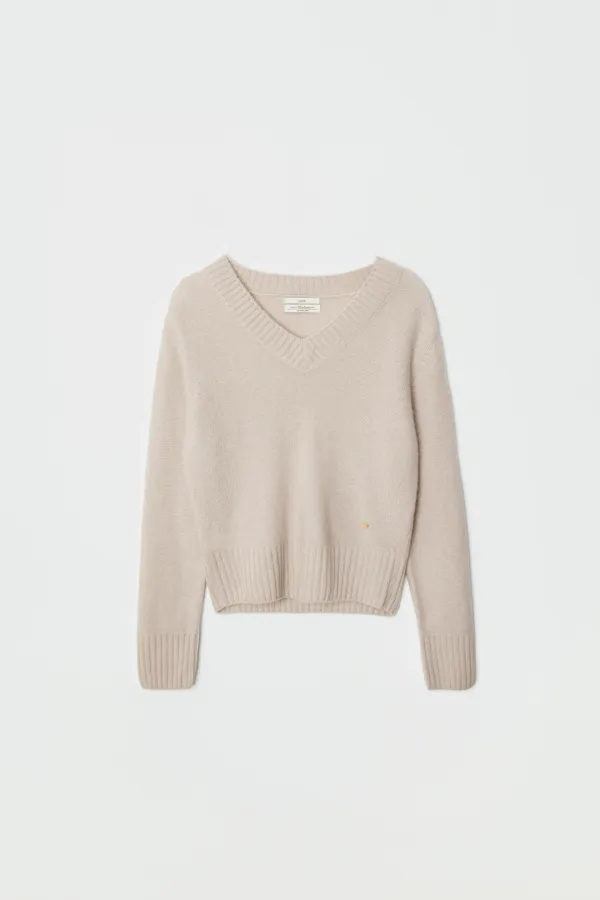 Premium Cashmere 100 V-neck Pullover