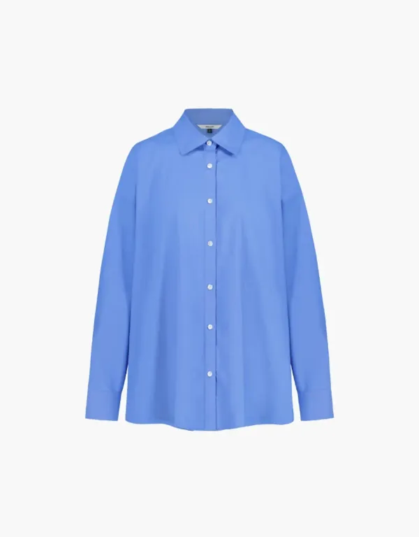 oversized shirts - cobalt blue