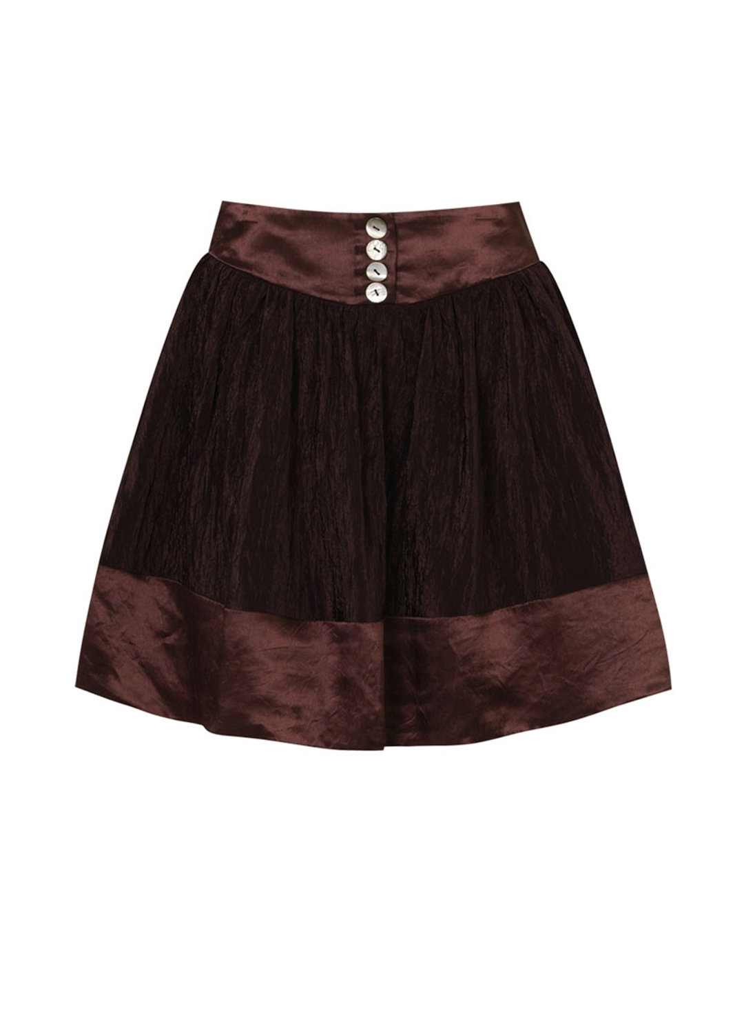 루루서울 Jazzy Mini Skirt (Brown) 상품 이미지 3
