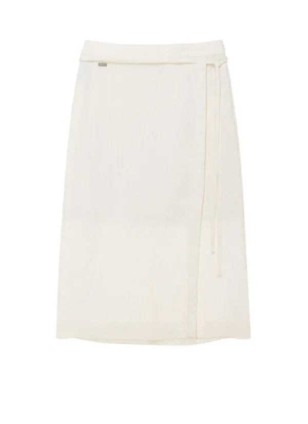 Crease H-line Midi Skirt SW5MS223_2color