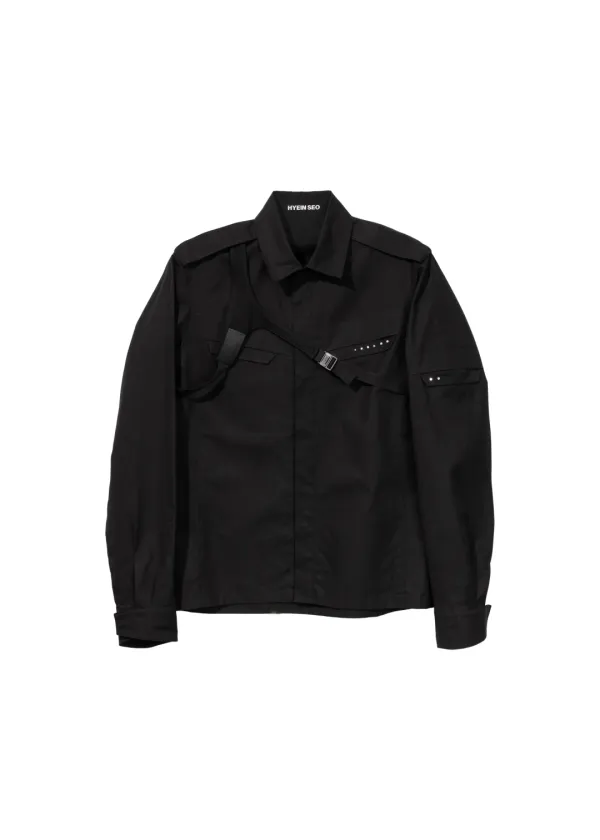 Biker Shirt w/ Shoulder Strap